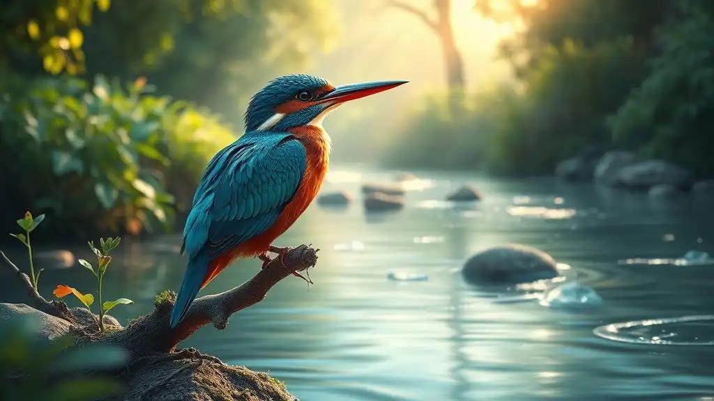 Spiritual Meaning of a Kingfisher: Wisdom and Transformation