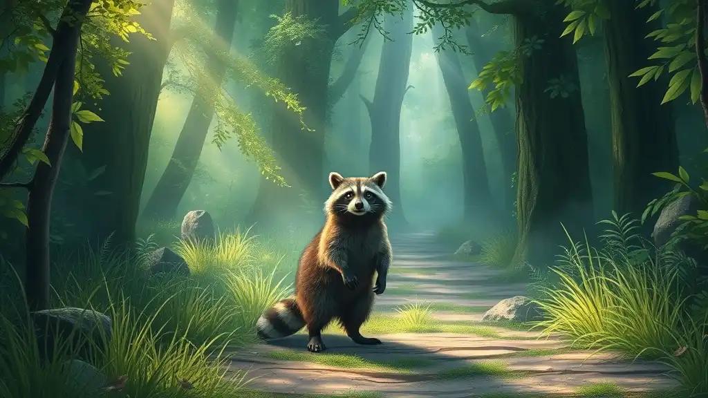 Spiritual Meaning of a Raccoon in Your Path: Hidden Messages Ahead