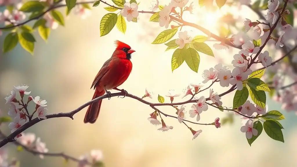 Spiritual Meaning of Red Bird: Signs of Love and Guidance