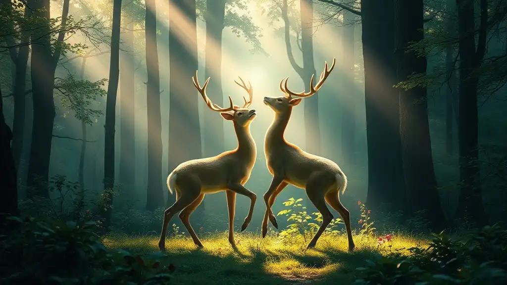 Spiritual Meaning of Seeing 2 Deer: Messages from Nature