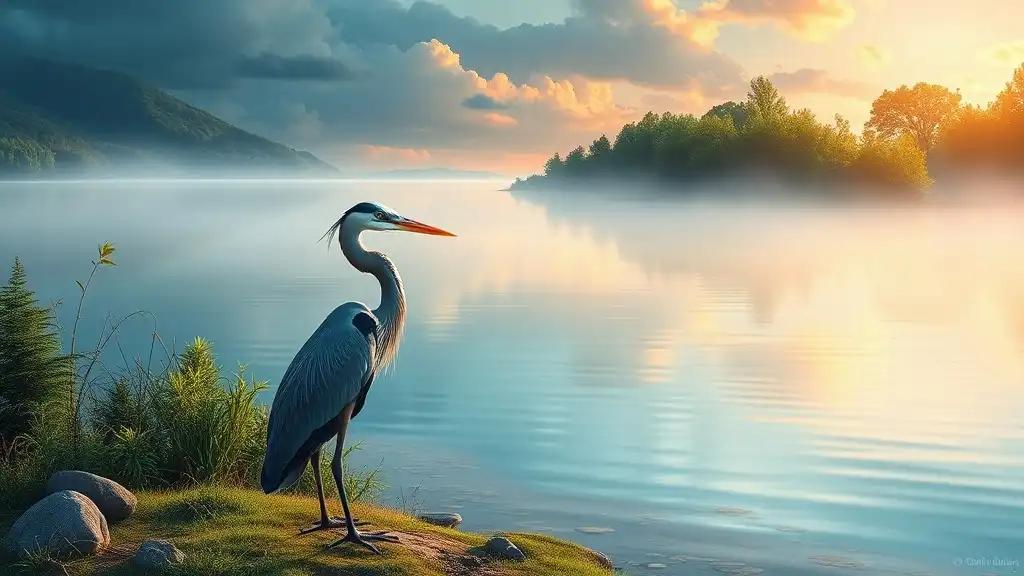 Spiritual Meaning of Seeing a Blue Heron: Messages from the Soul