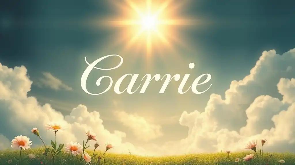 Spiritual Meaning of the Name Carrie: Unveiling Its Essence