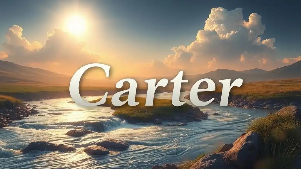 Spiritual Meaning of the Name Carter: Unveiling Its Mystical Significance and Energetic Essence