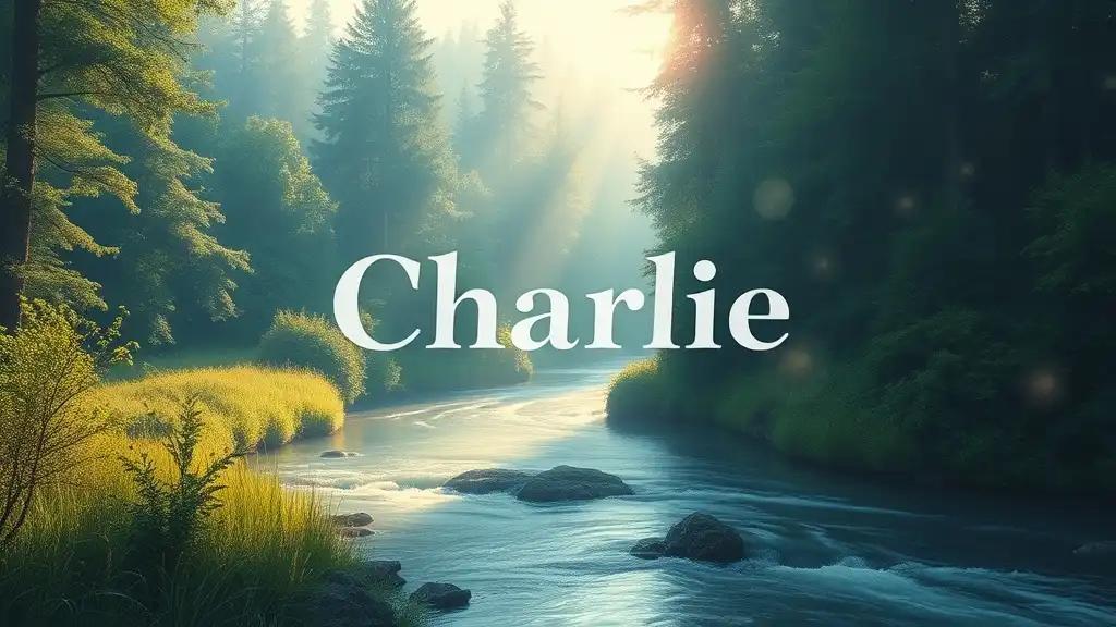 Spiritual Meaning of the Name Charlie: A Journey of Light