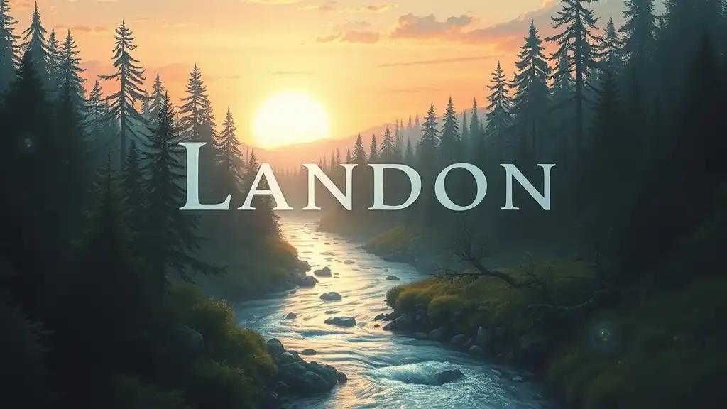 Spiritual Meaning of the Name Landon: Exploring Its Energetic Essence and Significance