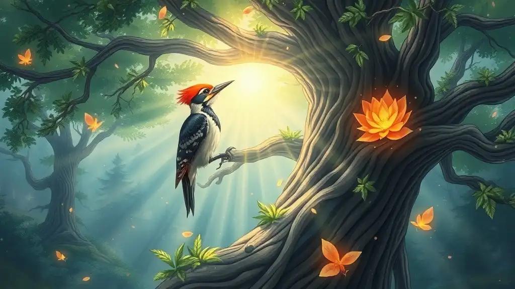 Spiritual Meaning of Woodpecker: Messages from the Divine