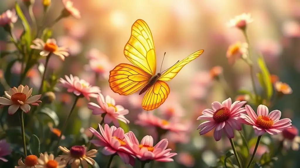 Spiritual Meaning of Yellow Butterfly: Transformation and Joy