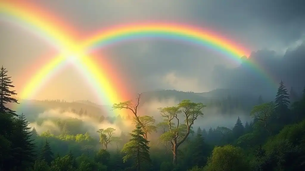 Spiritual Meaning of a Double Rainbow: A Celestial Blessing Unveiled