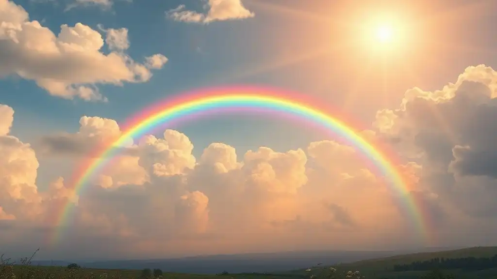Spiritual Meaning of a Rainbow Without Rain: Signs of Hope