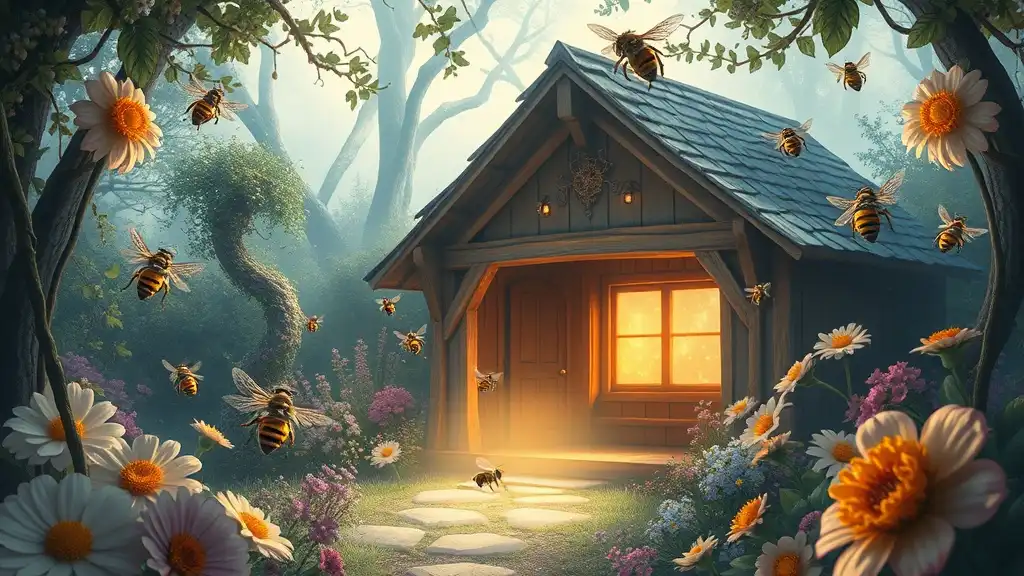 Spiritual Meaning of Bees in Your House: Signs and Insights