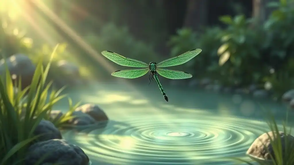 Spiritual Meaning of Green Dragonfly: Transformation and Renewal