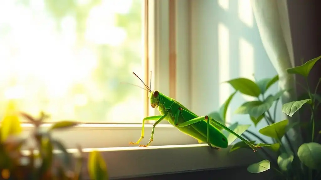 Spiritual Meaning of Green Grasshopper in the House: Insights and Signs
